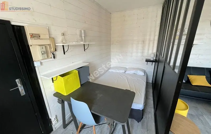 Studio meublé 21m² Poitiers - Meublé, 1 pièce - Photo 5