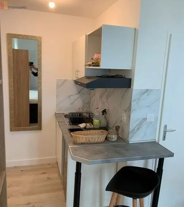 Studio meublé 18m² Poitiers centre - Charges incluses - Photo 5
