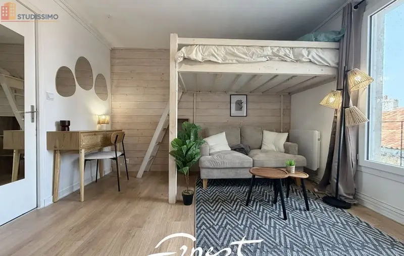 Studio meublé 17m² Poitiers - Meublé, étage 2 - Photo 11
