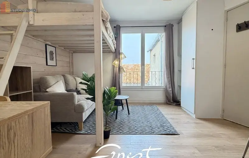 Studio meublé 17m² Poitiers - Meublé, étage 2 - Photo 6