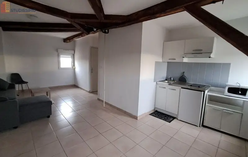 Studio 28m² Loudun - Étage élevé, lumineux - Photo 1