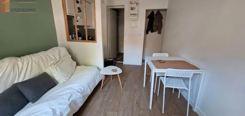 Studio meublé 15m² Poitiers - Meublé, DPE D - Photo 2