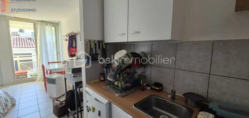 Studio 18m² Perpignan 66100 - Étage élevé, DPE C - Photo 3