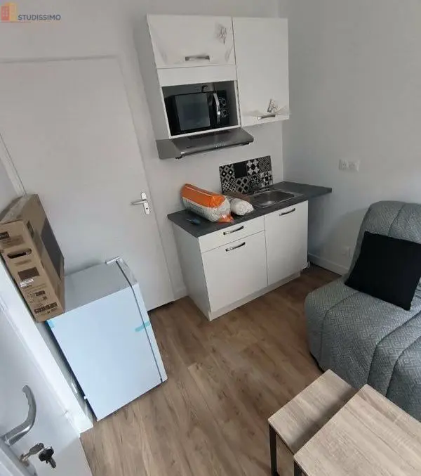 Studio meublé 14m² Poitiers 86000 - Meublé, central - Photo 3