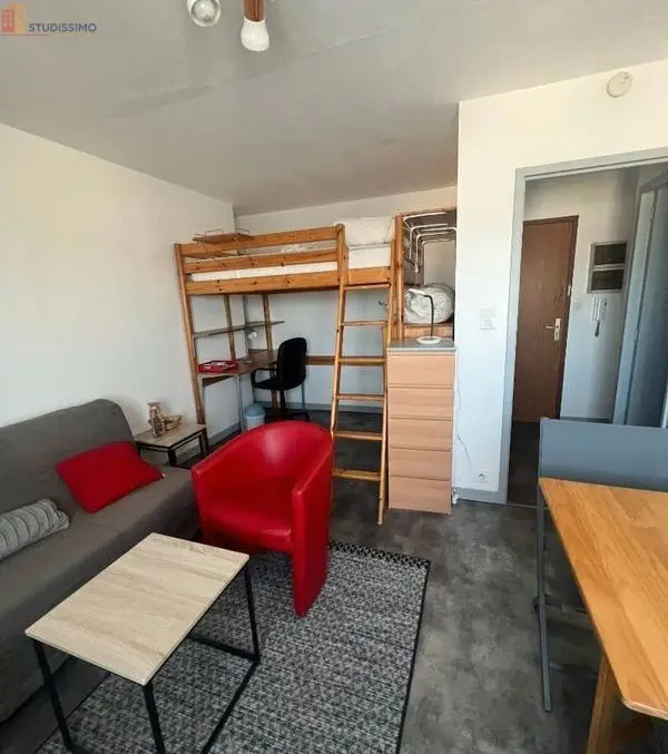 Studio meublé 25m² Poitiers 86000 - Meublé, DPE D - Photo 13