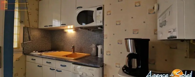 Studio 19m² Canet-en-Roussillon - Étage élevé, DPE D - Photo 5