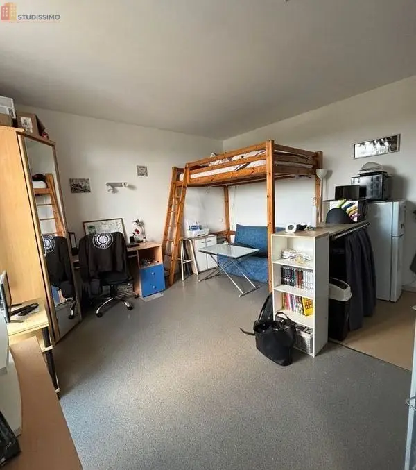 Studio meublé 22m² Poitiers - Équipé, box internet - Photo 2