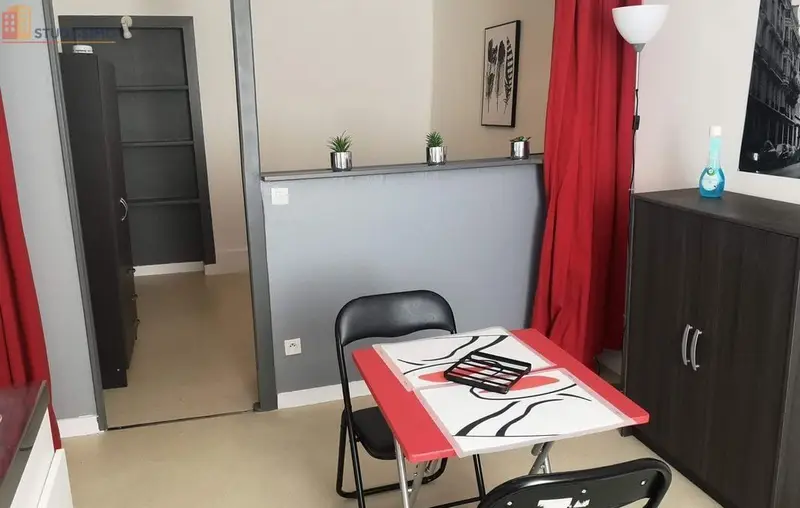 Studio meublé 21m² Châtellerault - Grand, coin nuit - Photo 6