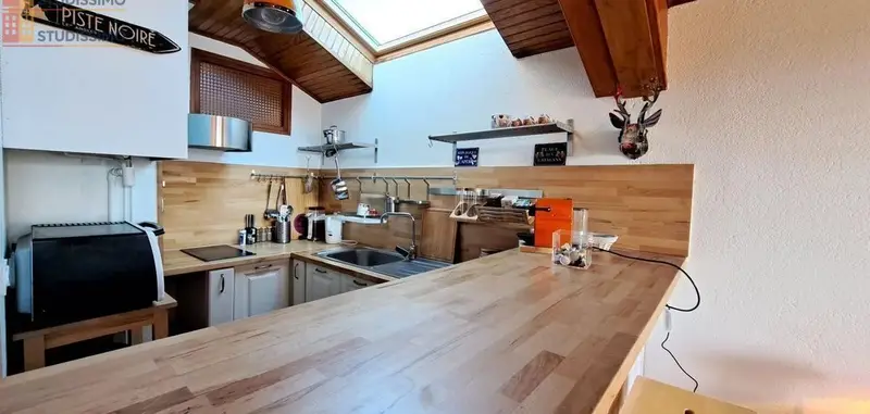 Studio 31m² Font-Romeu-Odeillo-Via - Étage 3, DPE E - Photo 3