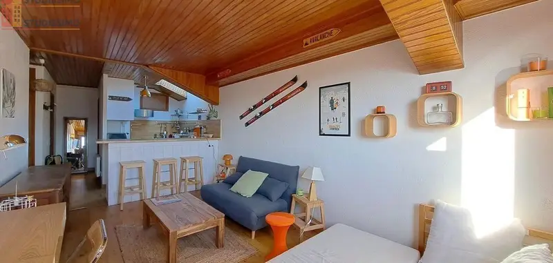 Studio 31m² Font-Romeu-Odeillo-Via - Étage 3, DPE E - Photo 2