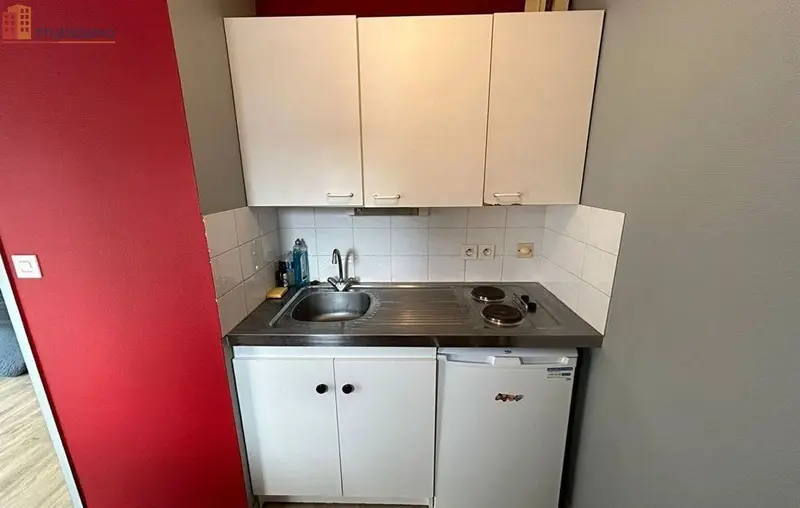 Studio meublé 22m² Poitiers - Meublé, DPE D - Photo 3
