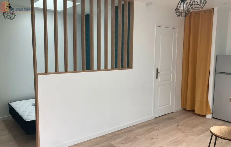 Studio meublé 30m² Rouillé - Meublé, DPE C - Photo 5