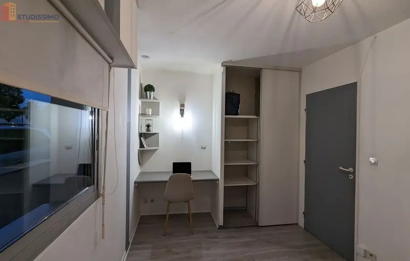 Studio 18m² Poitiers - Meublé, parking - Photo 1