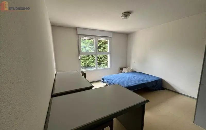 Studio meublé 17m² Poitiers - Meublé, DPE D - Photo 1
