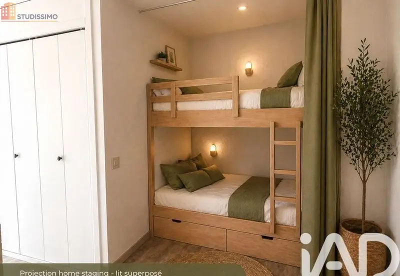 Studio 26m² Canet-en-Roussillon - Étage 2, DPE C - Photo 5