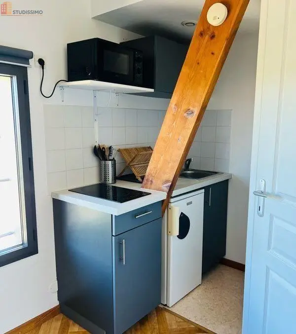 Studio meublé 21m² Buxerolles - Cosy, meublé - Photo 7