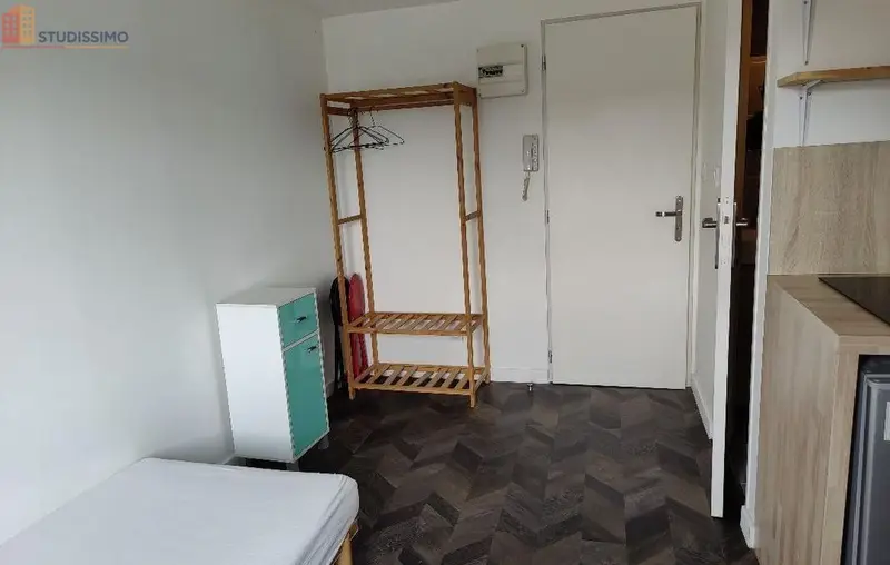 Studio meublé 12m² Poitiers - Meublé, lave/sèche-linge - Photo 1