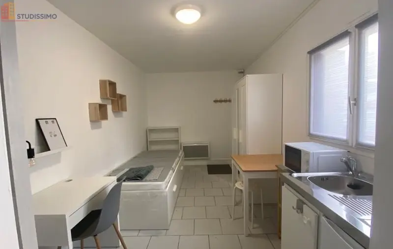 Studio meublé 15m² Poitiers - Meublé, 1 pièce - Photo 4