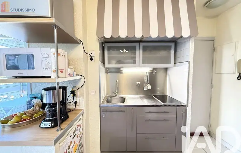 Studio 21m² Canet-en-Roussillon - Étage calme, DPE C - Photo 11