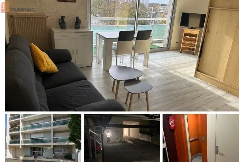Studio 35m² Châtellerault 86100 - Meublé, ascenseur et parking - Photo 5