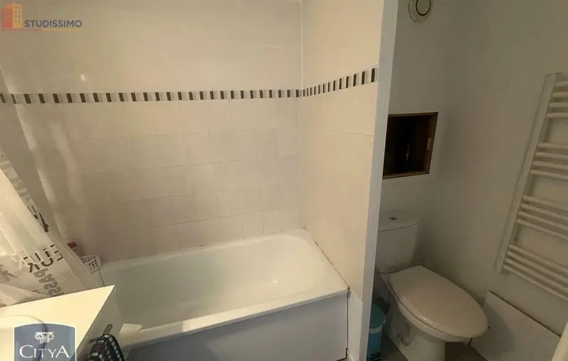 Studio meublé 27m² Poitiers - Meublé, 1er étage - Photo 3