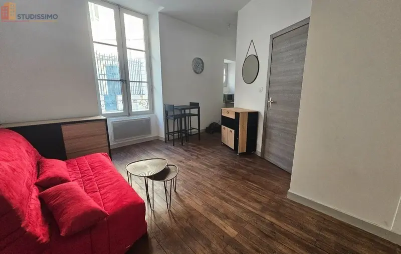 Studio meublé 18m² Poitiers centre - Calme, lumineux - Photo 3