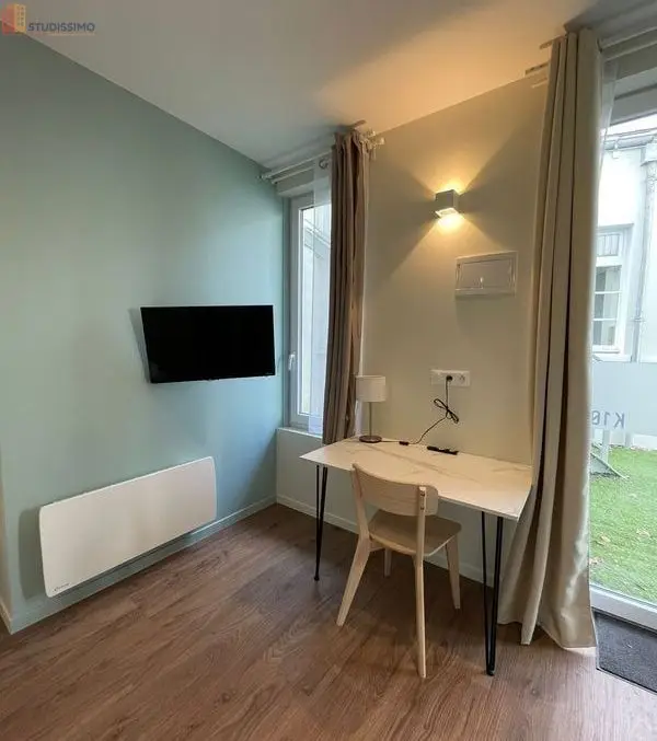 Studio meublé 20m² Poitiers - Lumineux, DPE C - Photo 2
