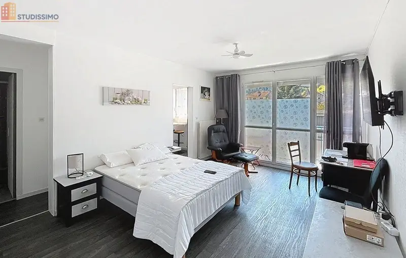 Studio meublé 33m² Épinal - 3e étage, lumineux - Photo 3