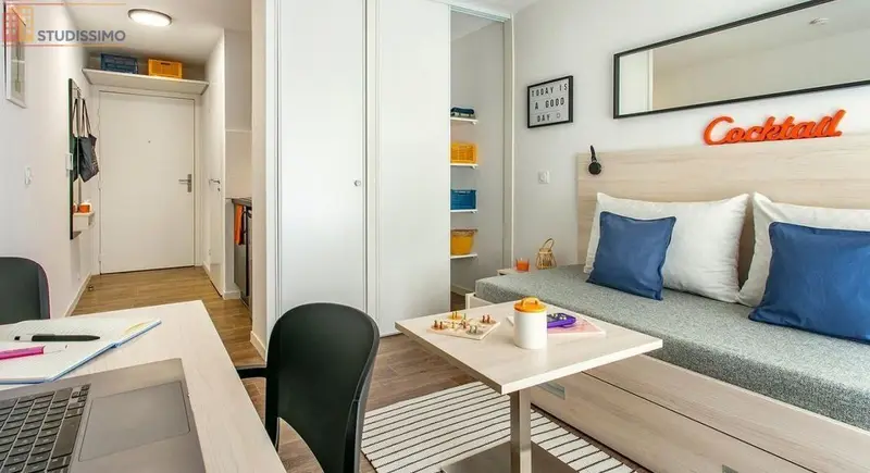Studio meublé 18m² Limoges centre - Meublé, DPE C - Photo 17