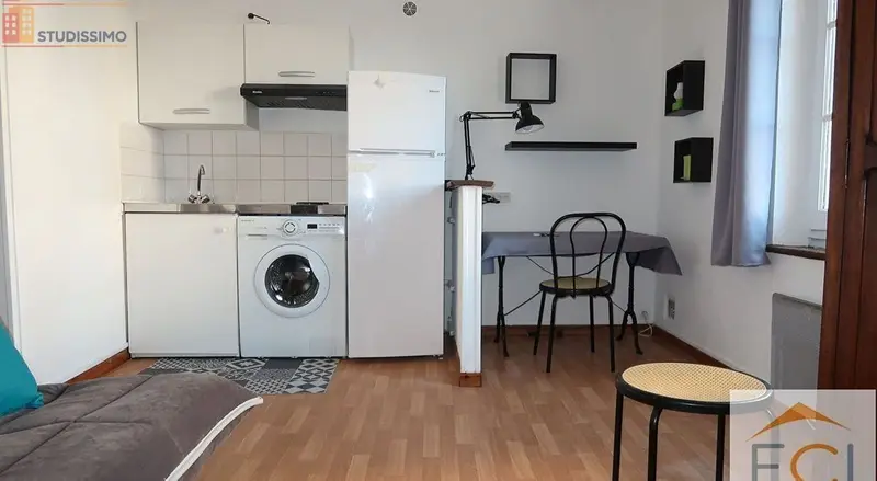 Studio meublé 18m² Limoges 87000 - Meublé, DPE C - Photo 4