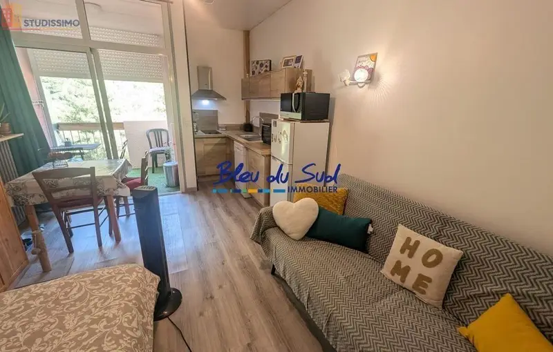 Studio 23m² Vernet-les-Bains - Étage élevé, calme - Photo 13