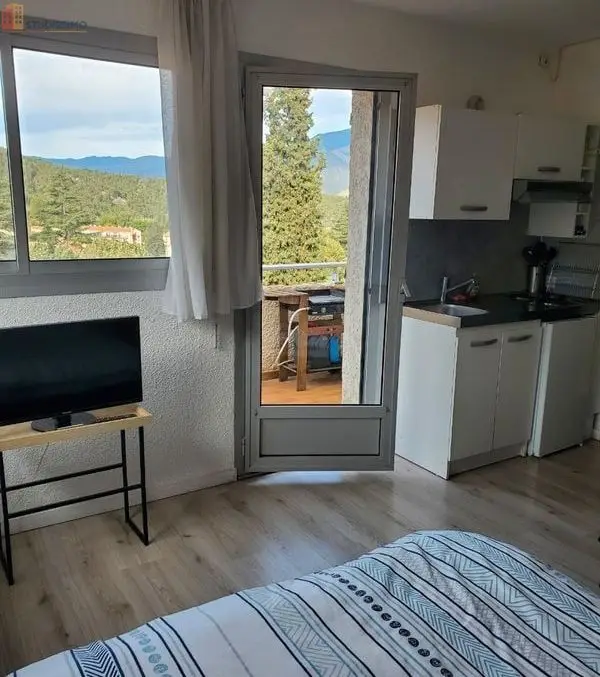 Studio 23m² Vernet-les-Bains - Vue montagnes - Photo 2