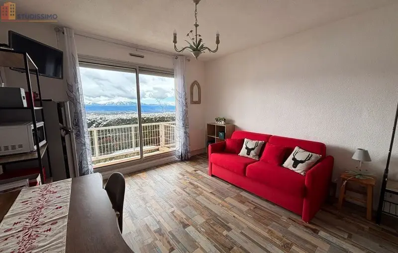 Studio 21m² Font-Romeu-Odeillo-Via - Terrasse, vue panoramique - Photo 9