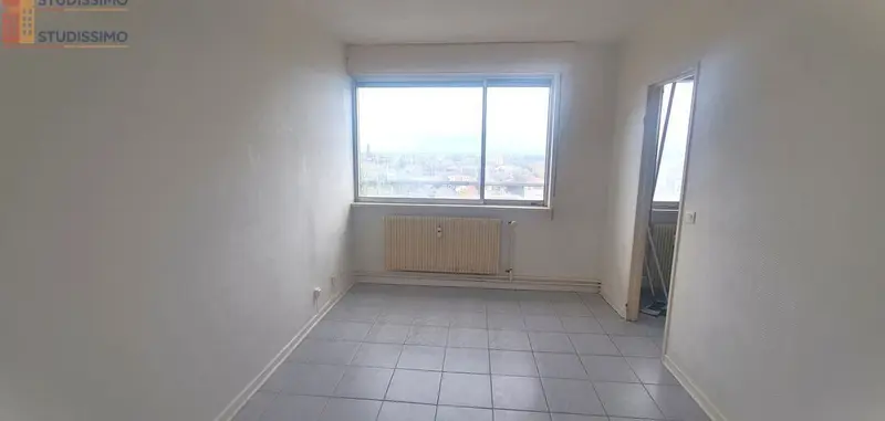 Studio 17m² Mulhouse 68100 - Étage élevé, vue dégagée - Photo 2