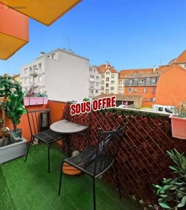 Studio 28m² Colmar - lumineux - Photo 3