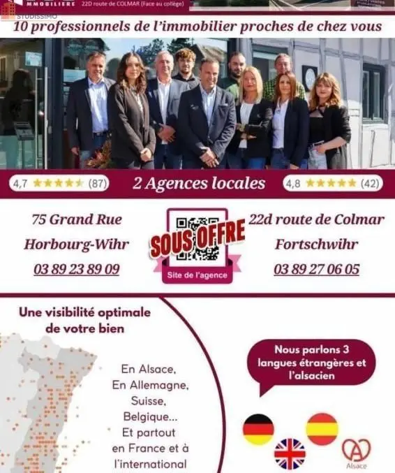 Studio 28m² Colmar - lumineux - Photo 1