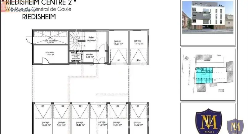 Studio 42m² Riedisheim - 2e étage - Photo 2