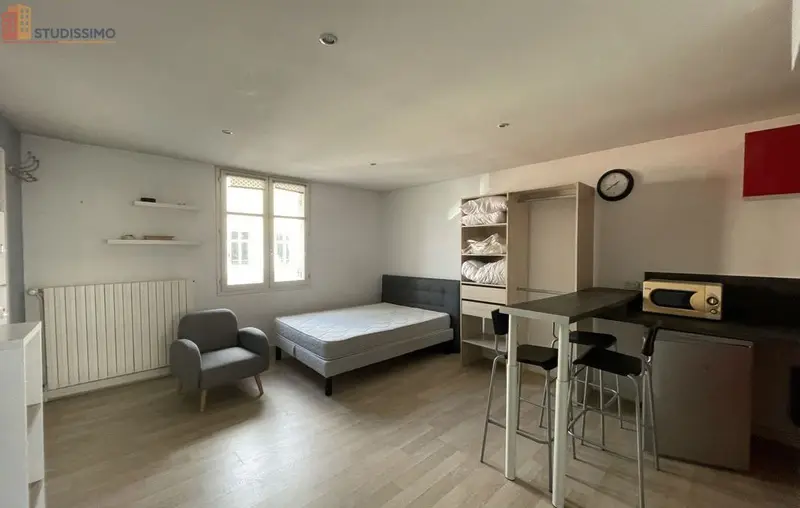 Studio meublé 26m² Limoges 87000 - Meublé, 2e étage - Photo 3