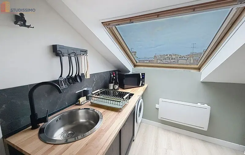 Studio meublé 17m² Limoges 87000 - Meublé, dernier étage - Photo 9