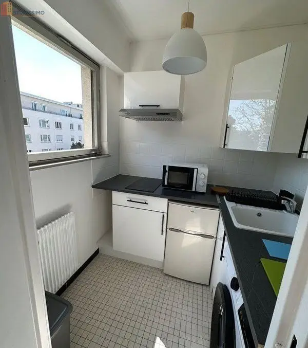 Studio 23m² Mulhouse 68100 - Meublé, balcon plein sud - Photo 2