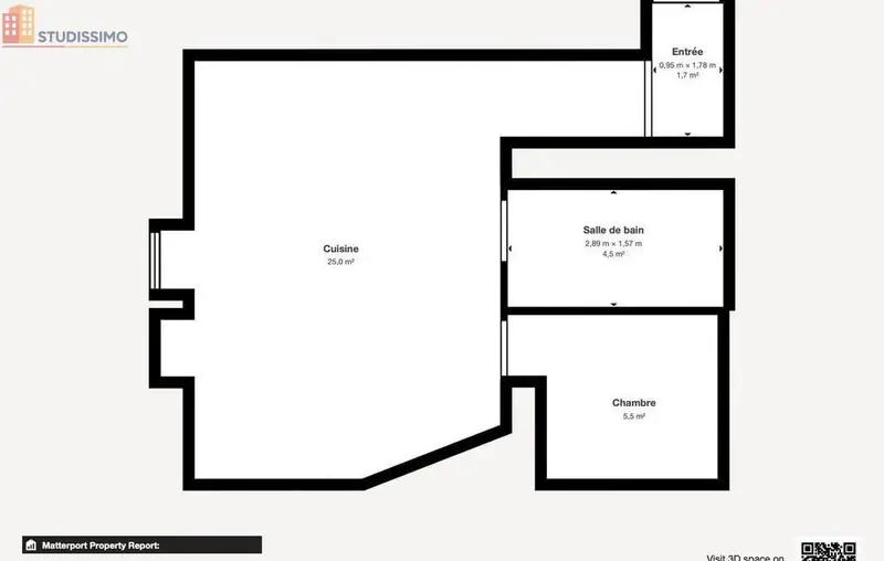 Studio 38m² Bavilliers - DPE C - Photo 2