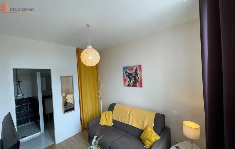 Studio meublé 25m² Limoges 87000 - Meublé, DPE D - Photo 2