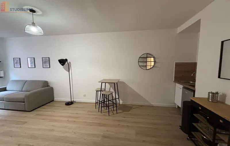 Studio meublé 33m² Belfort - Lumineux, 1er étage - Photo 1
