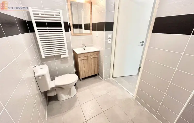 Studio meublé 21m² Isle 87170 - Parking privatif, grande salle d'eau - Photo 7
