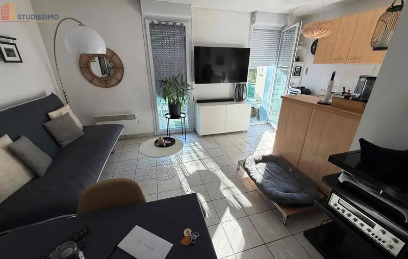 Studio 26m² Limoges - Balcon, place de parking - Photo 18