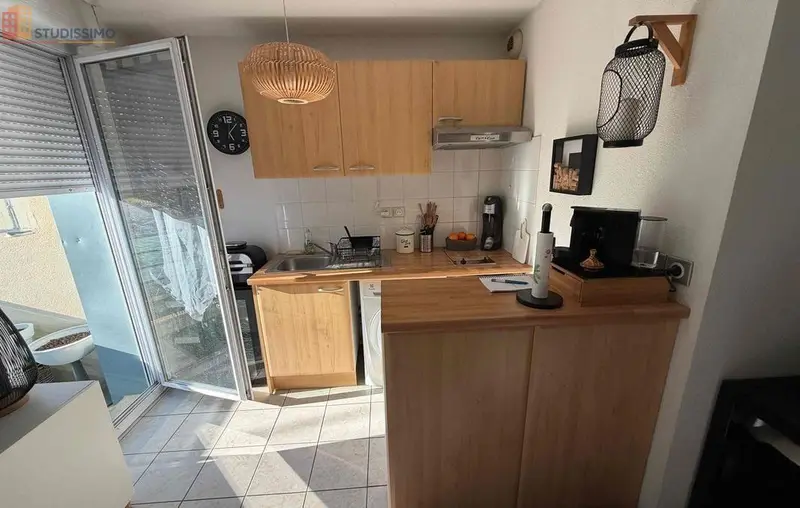 Studio 26m² Limoges - Balcon, place de parking - Photo 9