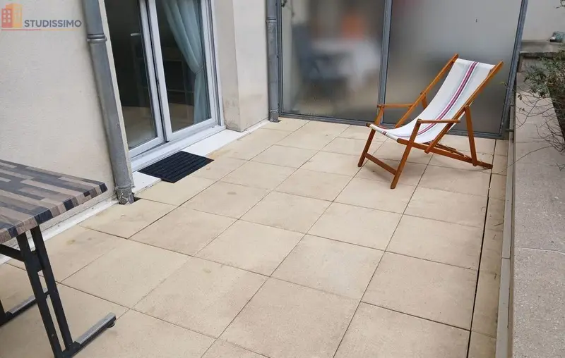 Studio meublé 31m² Limoges centre - Terrasse, parking - Photo 4