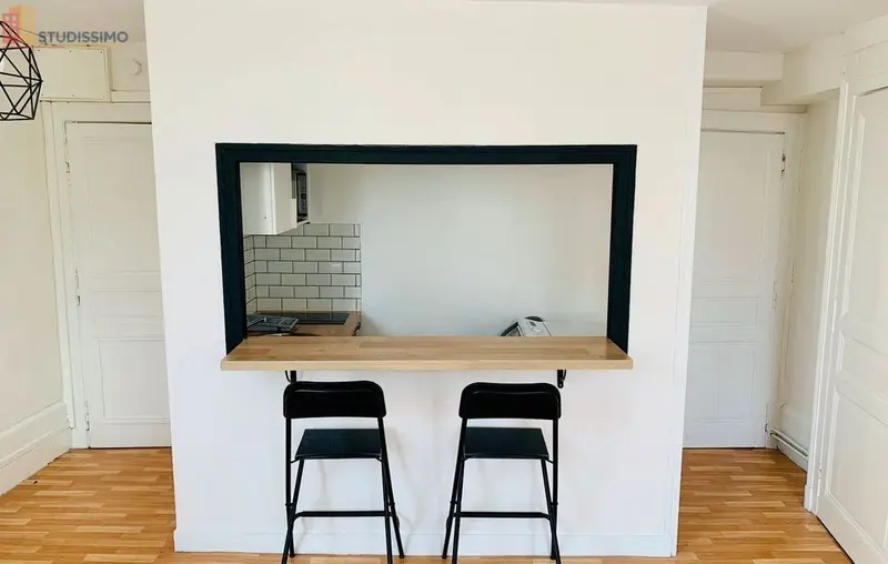 Studio meublé 27m² Limoges - Refait à neuf, proche place République - Photo 7