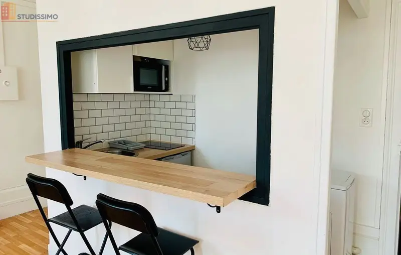 Studio meublé 27m² Limoges - Refait à neuf, proche place République - Photo 5