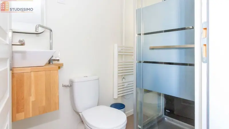 Studio meublé 20m² Limoges centre - Terrasse, buanderie - Photo 2